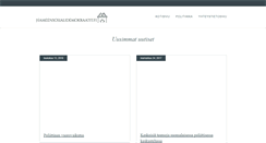 Desktop Screenshot of hameensosialidemokraatit.fi